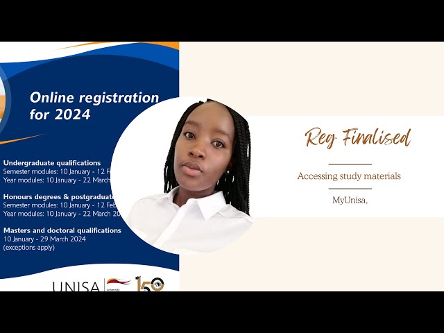 How to access your modules |Mymodules |UNISA