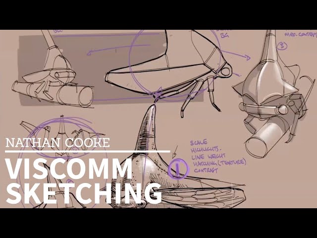 Visual Communication Sketching with Nathan Cooke - Online class Summary