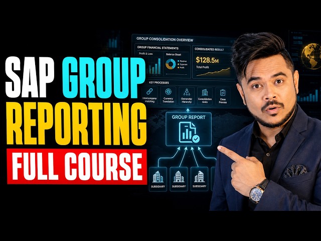 SAP S/4HANA Finance for Group Reporting and Consolidation Training - Full Course | ZaranTech
