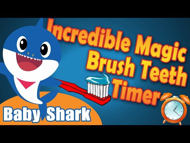 Incredible Magic Tooth Brushing Timer  (Baby Shark)