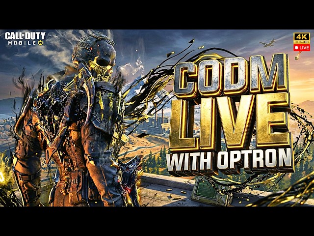 CODM LIVE🔥| TRYHARD RANKED & CUSTOM ROOM LOBBIES | CALL OF DUTY | 4K ULTRAHD