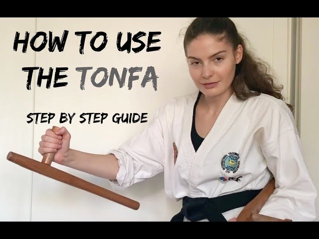 How to use the Tonfa | Step by Step Guide for Beginners🥋
