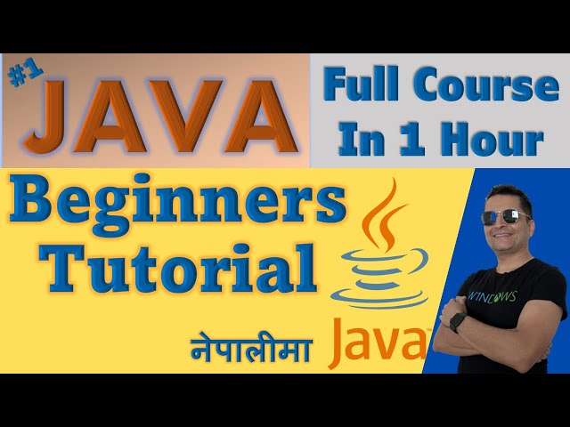 Java Programming Tutorial for Beginners. Full course in 1 Hr.