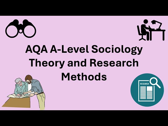 AQA A-Level Sociology Research Methods & Theory in 100 Minutes