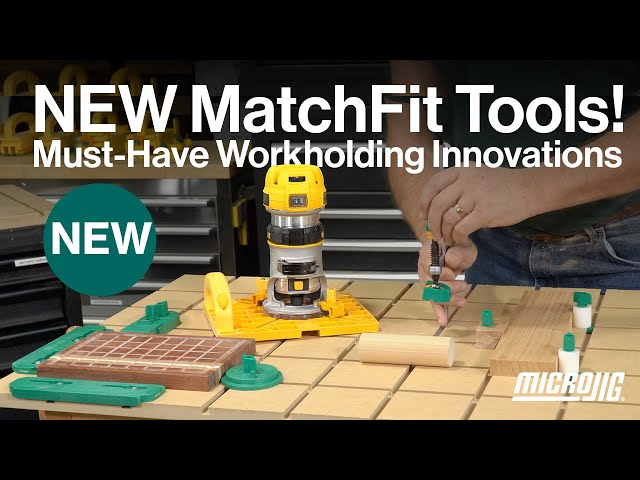 NEW MatchFit Tools! Must-Have Workholding Innovations for 2025 - Compilation Video! www.Microjig.com