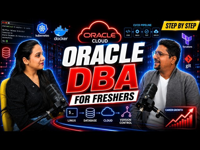 Oracle DBA Expert Talk for Freshers | Career Guide, Skills & Roadmap