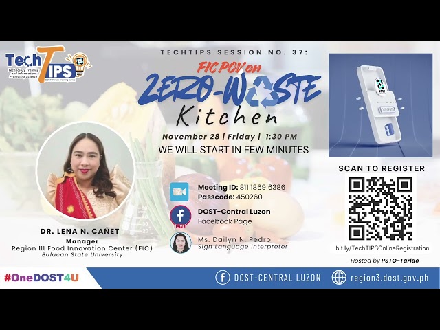 𝐓𝐞𝐜𝐡𝐓𝐈𝐏𝐒 𝟎𝟑𝟕: 𝐅𝐈𝐂 𝐏𝐎𝐕 𝐨𝐧 𝐙𝐞𝐫𝐨 𝐖𝐚𝐬𝐭𝐞 𝐊𝐢𝐭𝐜𝐡𝐞𝐧