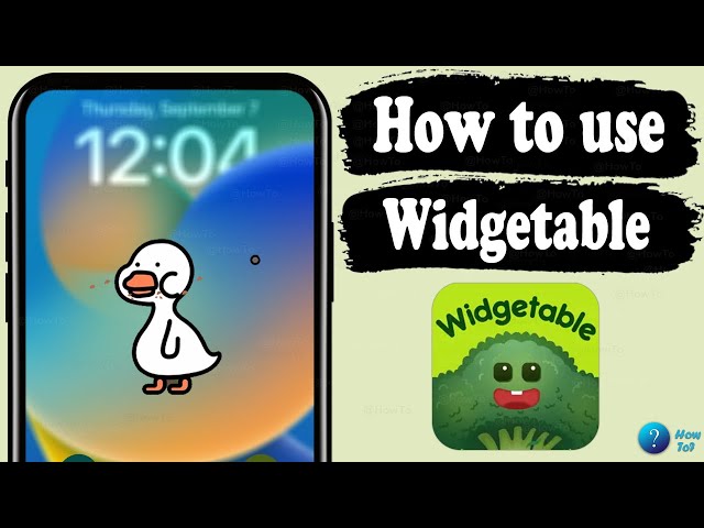 How to use widgetable app for beginners - widgetable app tutorial