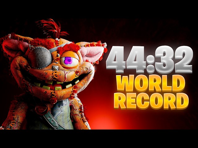 [WORLD RECORD] Poppy Playtime: Chapter 5 en 44:32