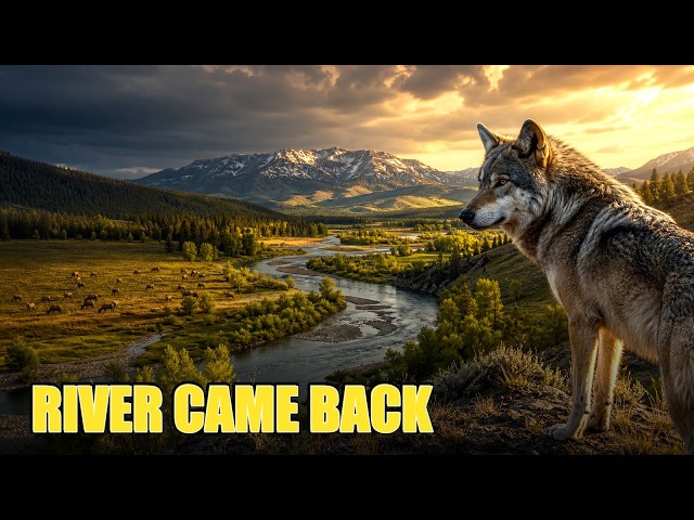 How Wolves Changed the Rivers of Yellowstone, Explained