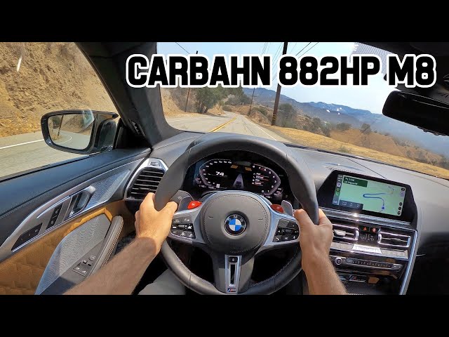 The Carbahn 882HP BMW M8 Competition Coupe is The Sleeper Tune of a Sleeper Car (POV Drive Review)