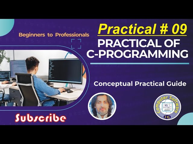 C Language Practical Training | Practical# 09