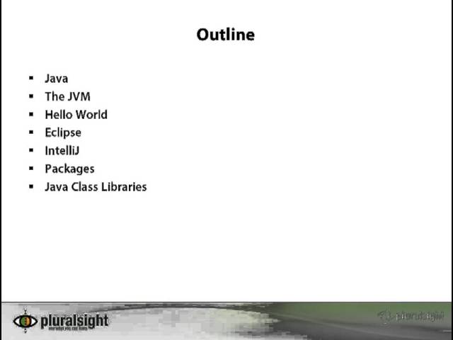 Java Fundamentals - Intro to Java - 01 Course Overview
