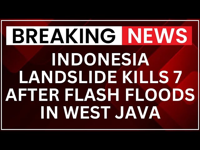 Indonesia Landslide Kills 7 After Flash Floods In West Java: Dozens Missing | NewsX
