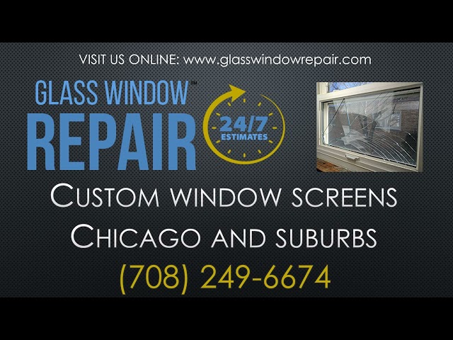Custom Window Screens Chicago and Suburbs | (708) 249-6674