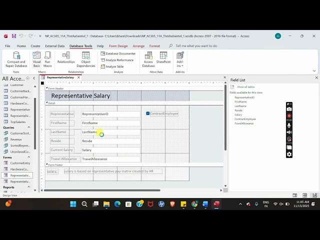 New Perspectives Access 365 | Module 11: SAM Project A Tech Builders #newperspectives