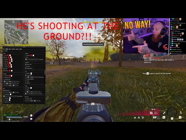 BLATANTLY CHEATING in famous WARZONE content creator customs 😱😳🥴