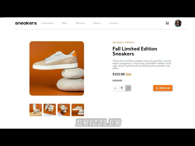 Responsive Ecommerce Website ⚡| Ecommerce Product Page Frontend Mentor | HTML CSS JavaScript #webdev