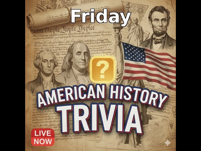 🗽 American History Quiz LIVE 🇺🇸 | Test Your Knowledge!