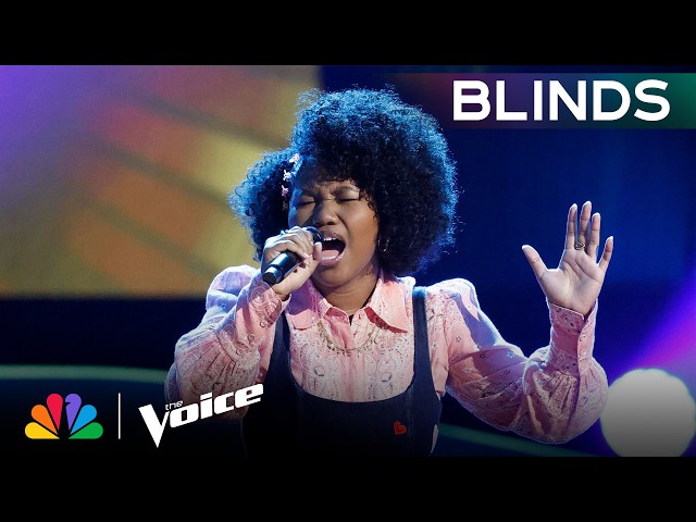 15-Year-Old Koumba Diallo Gets Four-Chair Turn | The Voice Blind Auditions | NBC
