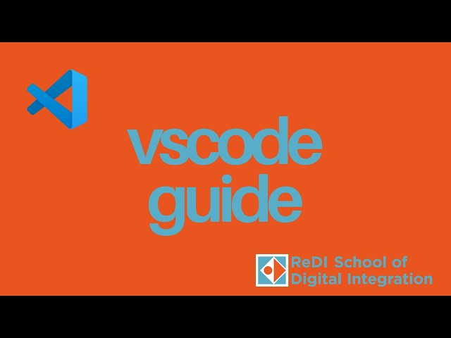 VSCode Tutorial ReDI