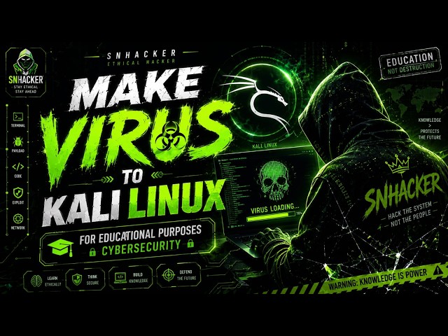 Make Virus? No. Learn Kali Linux the Right Way! | Full Installation Guide #shubhamnayahacker