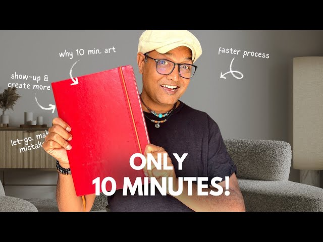 10 Minutes Only... Do This Everyday (Best for Watercolor Beginners)