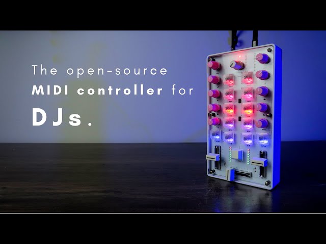 I Built a MIDI CONTROLLER for DJs: the TRAKTORINO 2.0