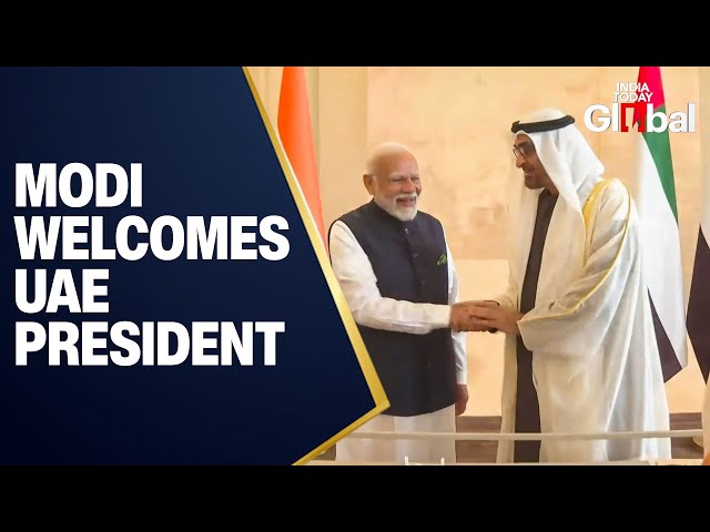 LIVE | PM Modi Receives UAE President Sheikh Mohamed bin Zayed in Delhi