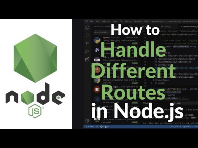 How to Handle Different Routes in Node.js HTTP Module | Build Custom Routing Logic Tutorial