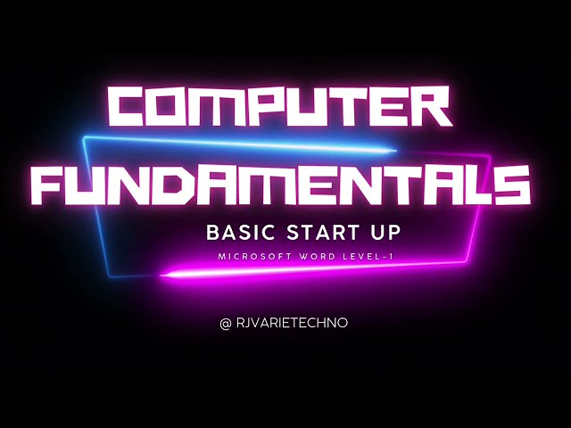 Computer Basic In English