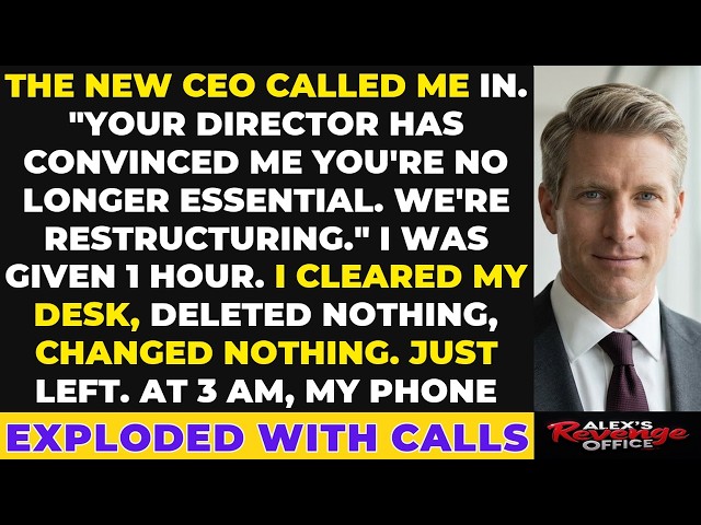 My Director Convinced the New CEO I Was Obsolete — Then the Servers Went Down