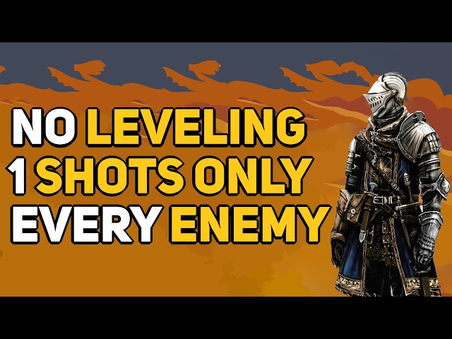 1-Shotting EVERY ENEMY in Dark Souls At Level 1