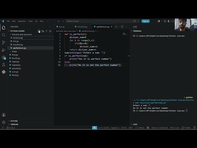 Functions & Recursion | Lecture 4
