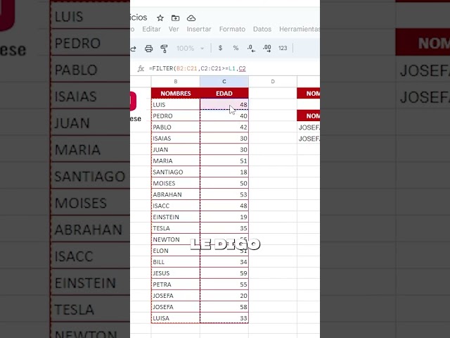 Función FILTRAR en Google Sheets: Parte 3 - Aprende a Simplificar Tus Datos