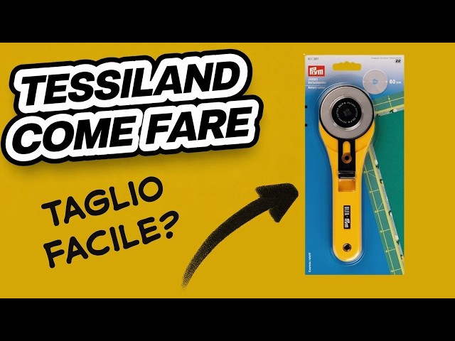 [Tessiland HOW-TO] How to use a rotary cutter like a PRO