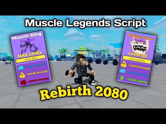 [OP🔥] Muscle Legends Script | GenX | Glitch Pet | No key | Pastebin | 💪 Reaching rebirth 2080 🔥💪