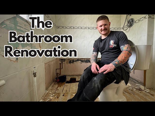 How to Renovate a Bathroom - The Complete Process Part 1