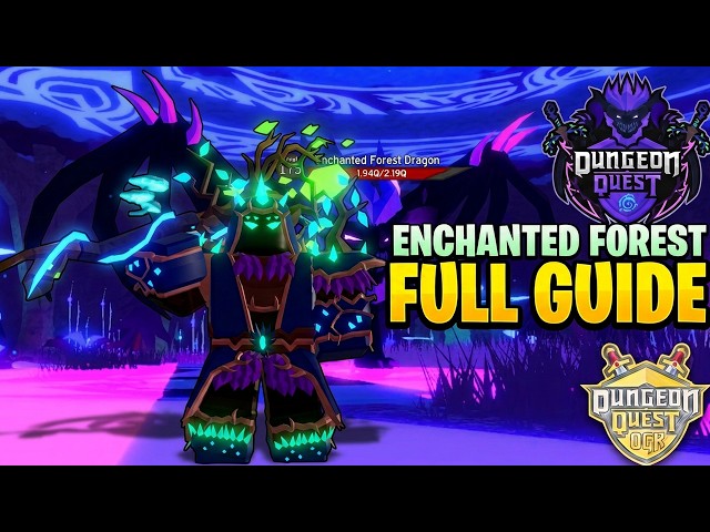 Enchanted Forest Progression Full Guide!! Insane~Nightmare