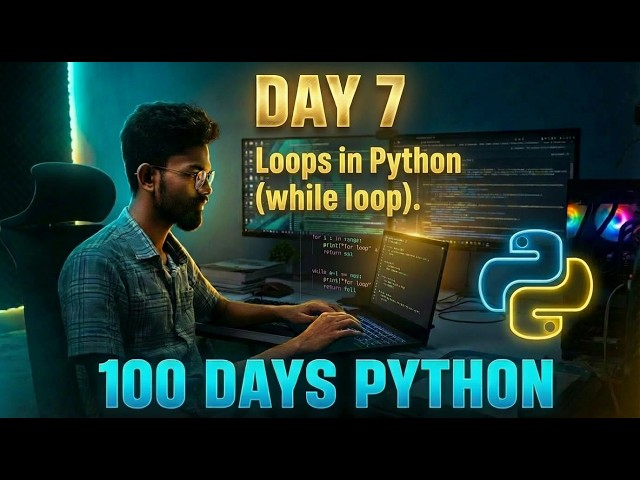 Day 7 – 100 Days of Python Challenge | Starting My Coding Journey #Python #100DaysOfCode