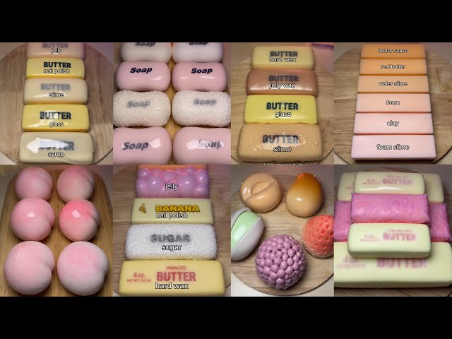 3 Hours of Viral Satisfying ASMR✨🧈 Wax, Clay, Squishies & More (No talking)