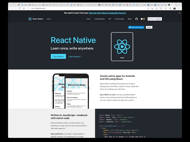 Video Preview - React Navigation, DrawerNavigator, StackNavigator