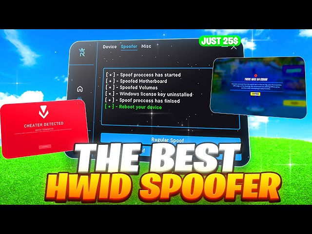 HWID Spoofer - How To Get UNBANNED From Any Game in 1 Minute! (Hwid Spoofer 2026)