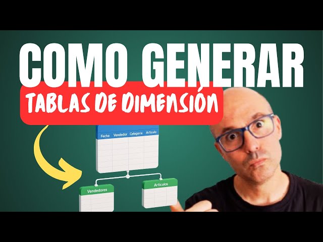 📊 EXCEL: DIMENSION TABLES from FACT TABLES with POWER QUERY and POWER PIVOT