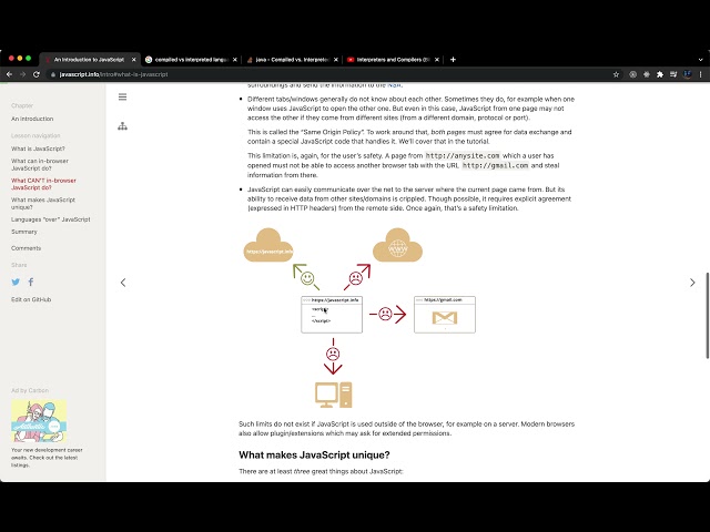 JavaScript 1-dars | Javascript.info orqali