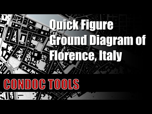 Quick Figure Ground Diagrams from SketchUp Pro