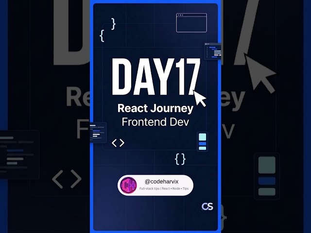 Day 17 - HTML Anchor Tag in React 🔗 | Frontend Developer Series