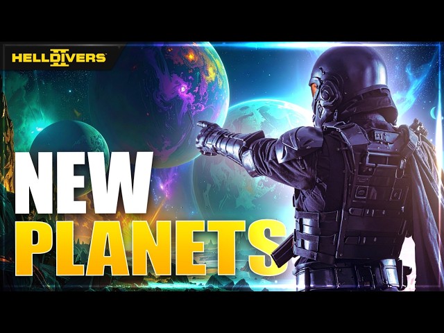 First Look At Helldivers 2 New Equipment & Planets Update