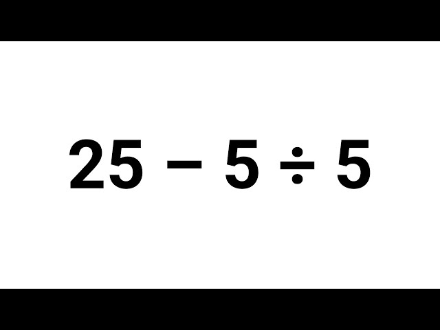 Das Ergebnis ist 4!