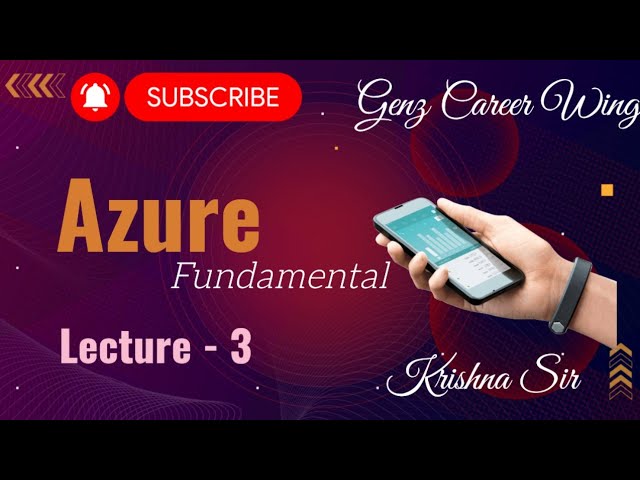 Azure Fundamentals | Lecture 3: Infrastructure as a Service (IaaS) | AZ-900 | Complete Course